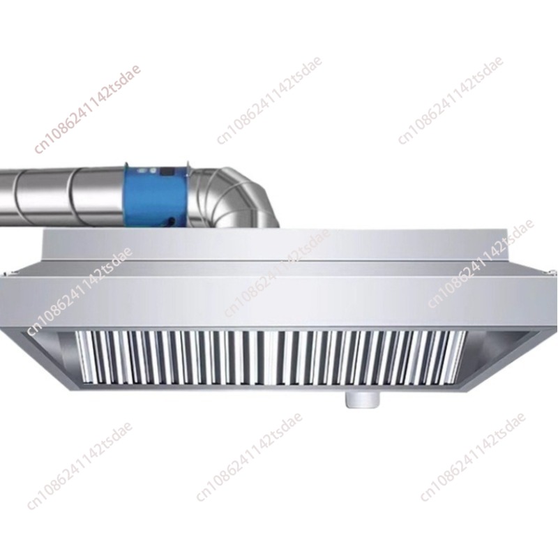 Commercial Kitchen Hood - Penghisap Asap Komersial dari Baja Tahan