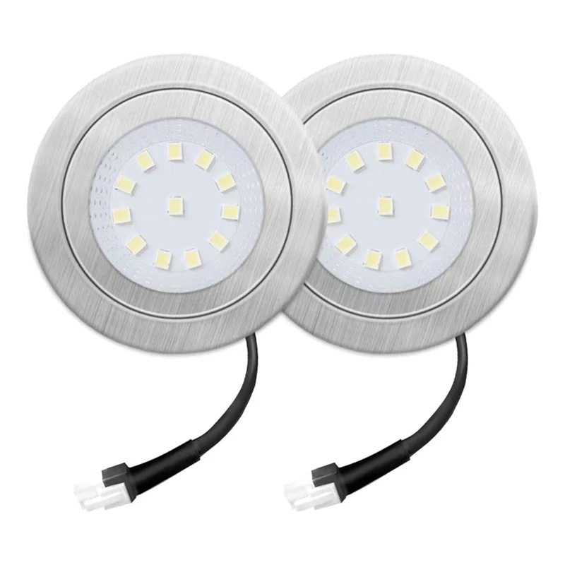 Commercial Kitchen Hood - 2pack1.5W Rentang tudung lampu bohlam, 12VDC