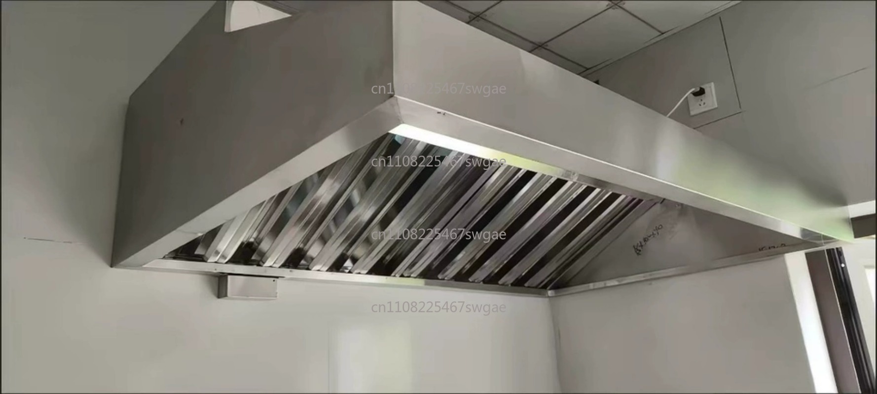 Commercial Kitchen Hood - Penghisap Asap Dapur Baja Tahan Karat