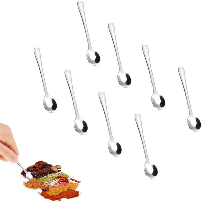 Commercial Kitchen Design - 【8-Count 304 Stainless Coffee Scoop 】Sendok