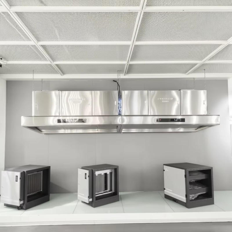 Commercial Kitchen Hood - Penghisap Asap Dapur Komersial yang Dapat