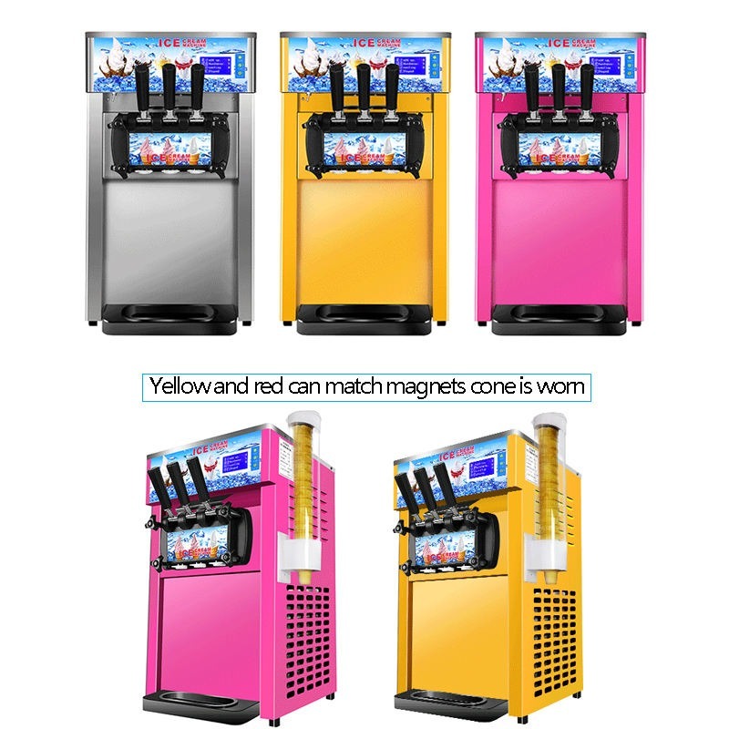 Soft Serve Ice Cream Machine - Mesin Pembuat Es Krim Soft Serve