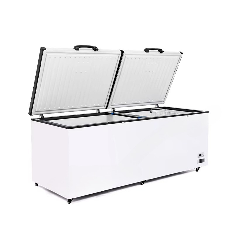 Commercial Chest Freezer - Freezer Komersial 2 Pintu Baru 718