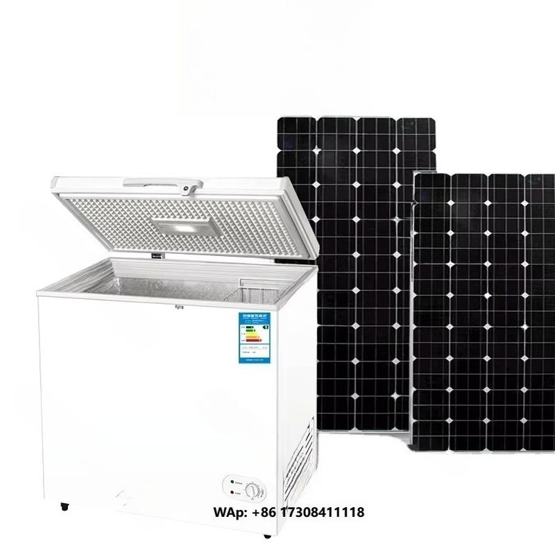 Commercial Chest Freezer - Lemari Pendingin Tenaga Surya DC 208L