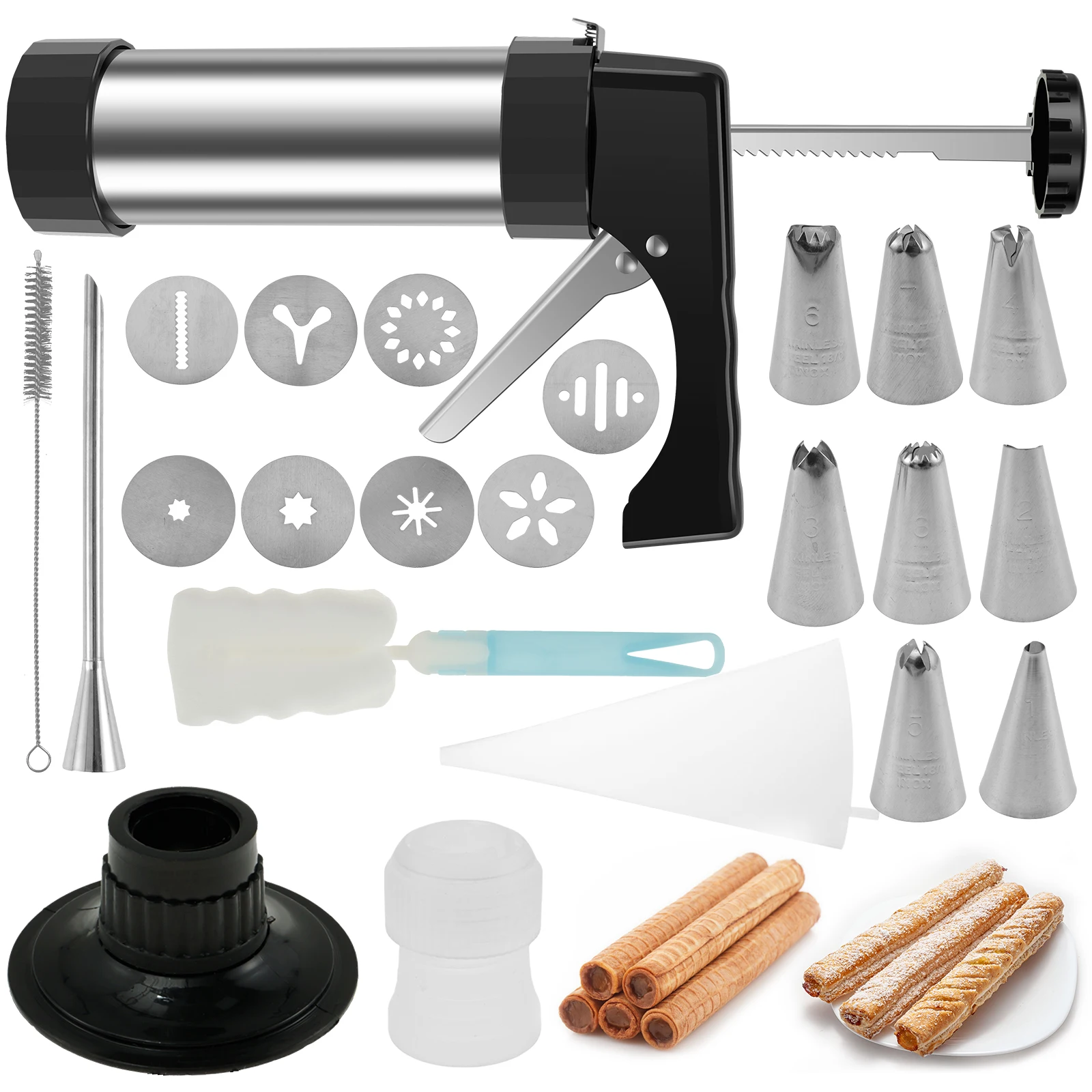 Donut Making Machine - Mesin Pembuat Churro Kit Pistol Churro