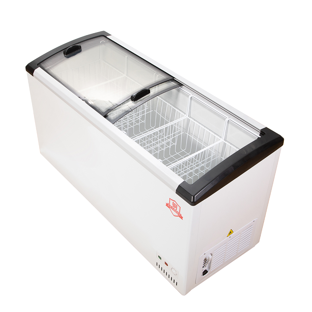 Pintu Geser Freezer Komersial  - Commercial Chest Freezer ulasan dan harga