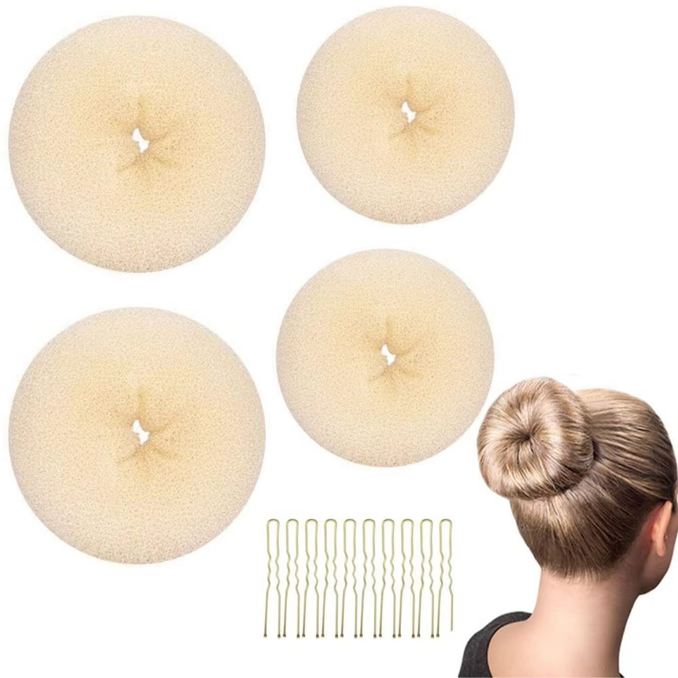 Set Pembuat Sanggul 14 Buah: 4 - Donut Making Machine ulasan dan harga