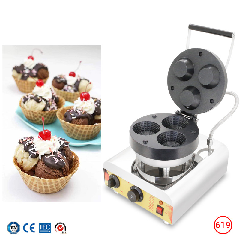 Mesin Pembuat Cone Es Krim Tig - Donut Making Machine ulasan dan harga