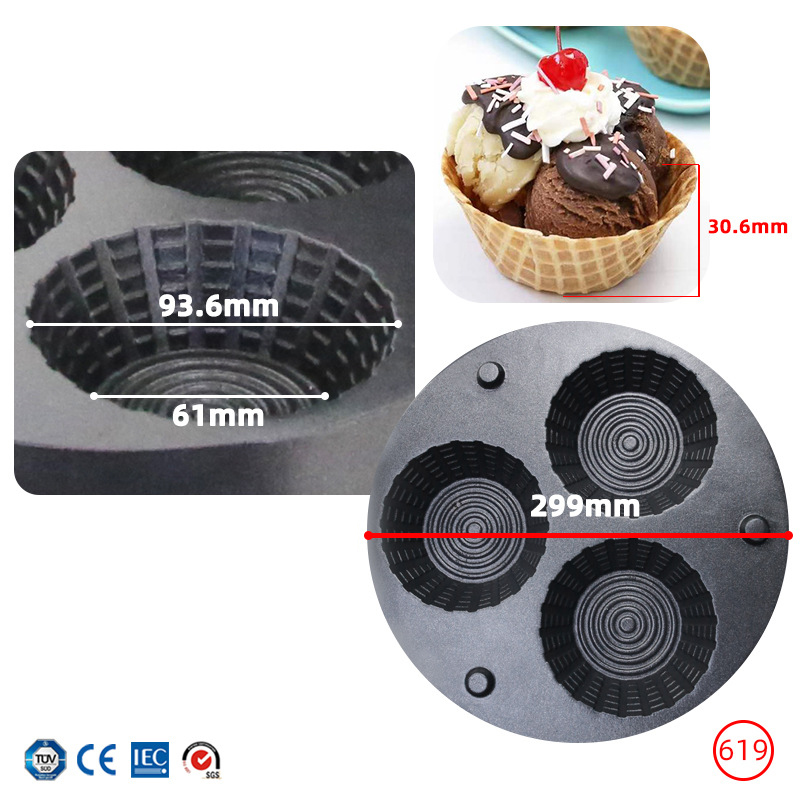 Mesin Pembuat Cone Es Krim Tig - Donut Making Machine ulasan dan harga