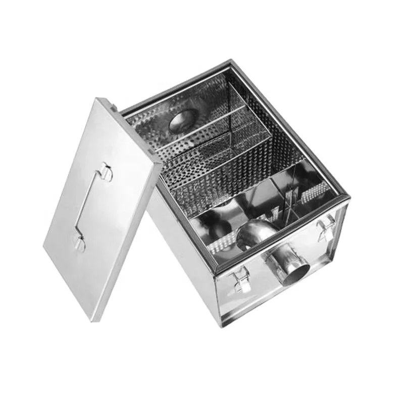 -Pemisah Air Minyak Baja Tahan - Commercial Kitchen Grease Interceptor ulasan dan harga