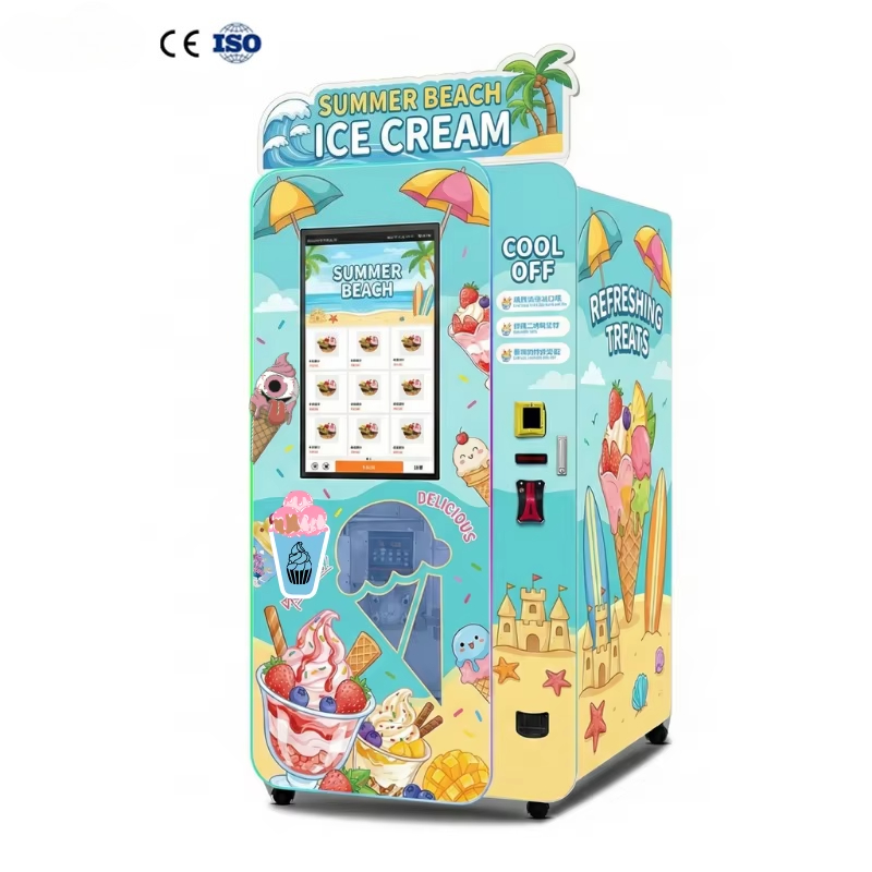 Mesin Penjual Es Krim Otomatis - Soft Serve Ice Cream Machine ulasan dan harga
