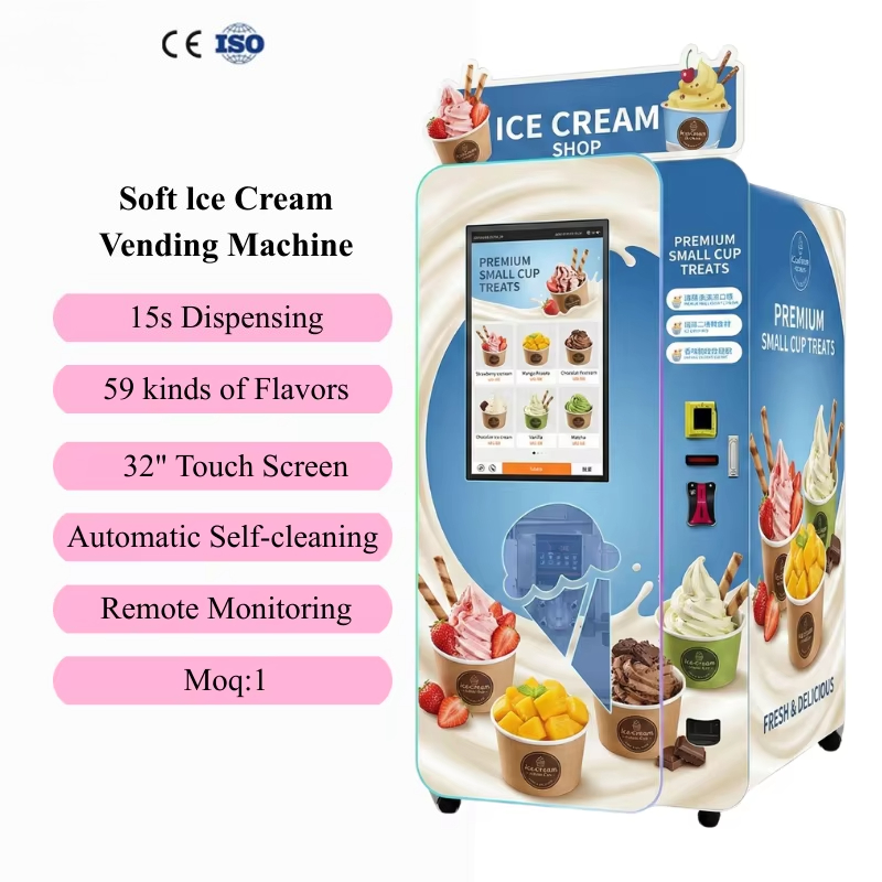 Mesin Penjual Es Krim Otomatis - Soft Serve Ice Cream Machine ulasan dan harga