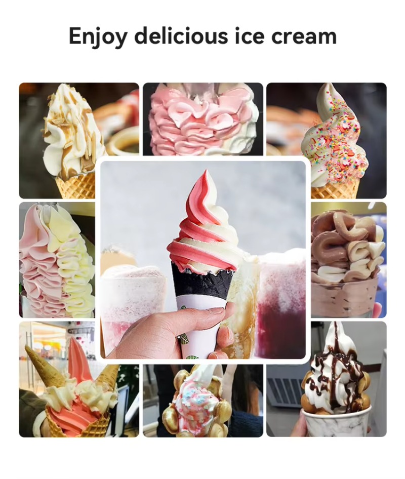 Mesin Pembuat Es Krim Otomatis - Soft Serve Ice Cream Machine ulasan dan harga