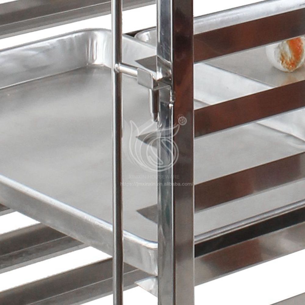 Troli Rak Loyang Roti Stainles - Commercial Kitchen Design ulasan dan harga