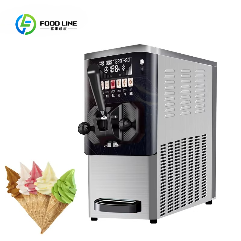 Mesin Es Krim Lunak Otomatis S - Soft Serve Ice Cream Machine ulasan dan harga