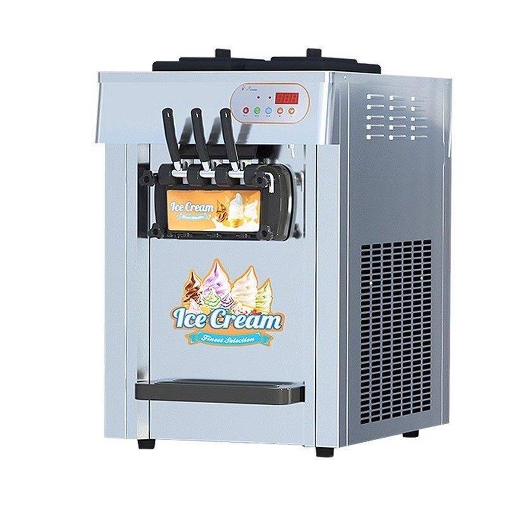 Mesin Pembuat Es Krim Komersia - Soft Serve Ice Cream Machine ulasan dan harga