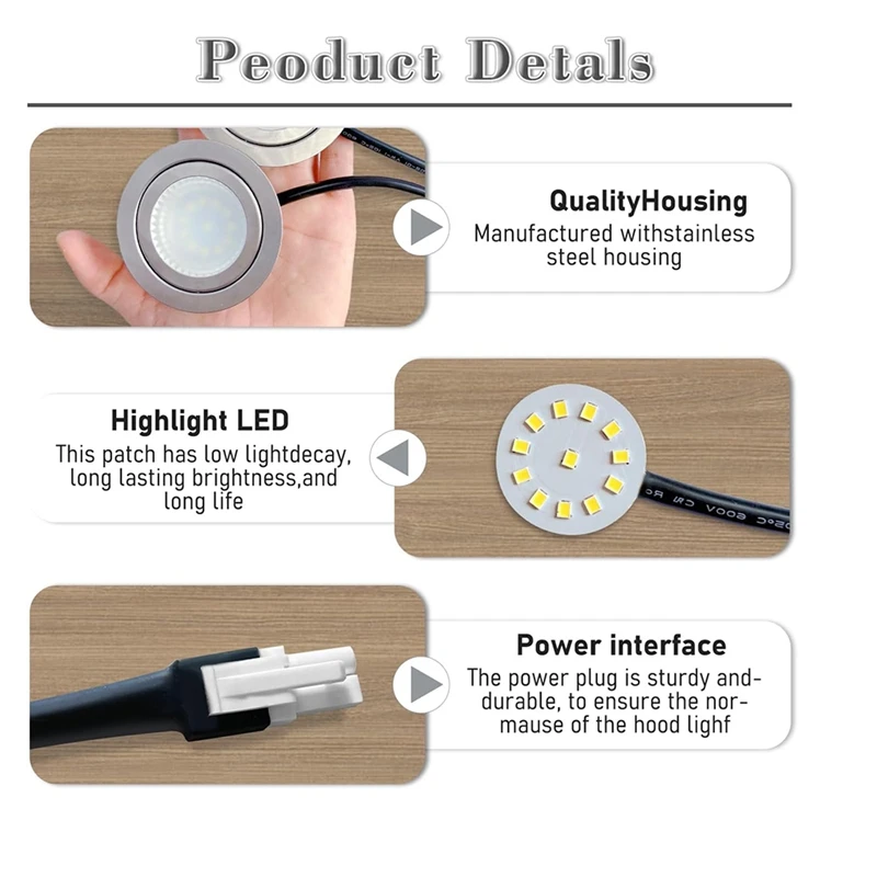 2pack1.5W Rentang tudung lampu - Commercial Kitchen Hood ulasan dan harga