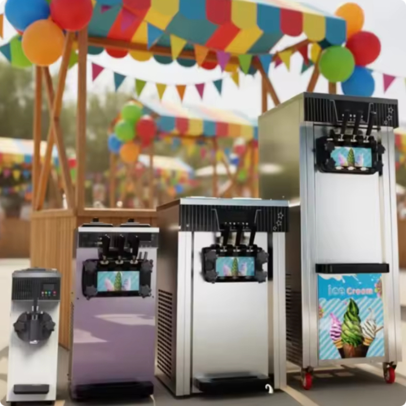 Mesin Es Krim Komersial Kustom - Soft Serve Ice Cream Machine ulasan dan harga