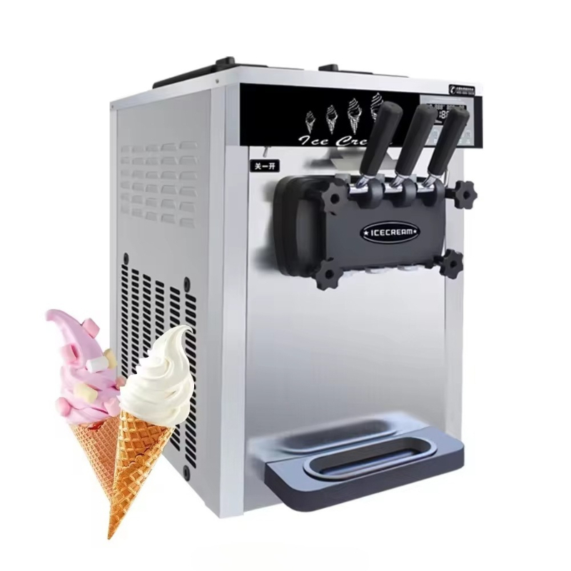 Mesin Es Krim Komersial Kustom - Soft Serve Ice Cream Machine ulasan dan harga