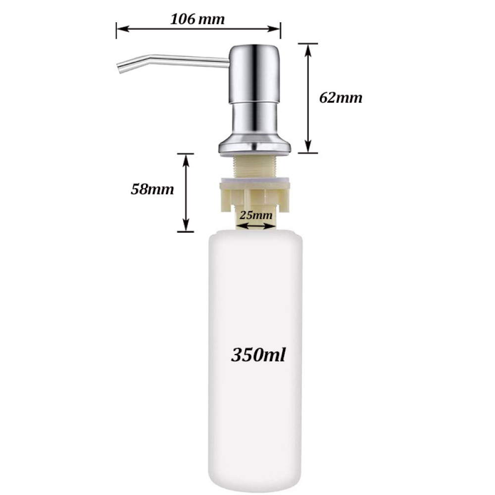 Pompa Dispenser Sabun Wastafel - Commercial Kitchen Youtube ulasan dan harga