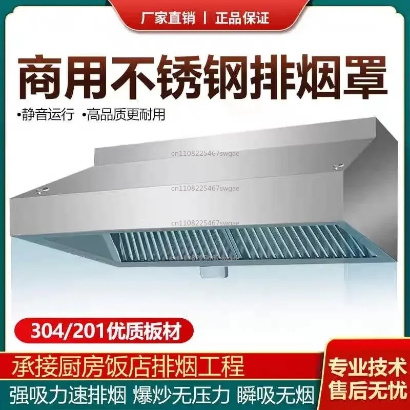 Penghisap Asap Dapur Baja Taha - Commercial Kitchen Hood ulasan dan harga