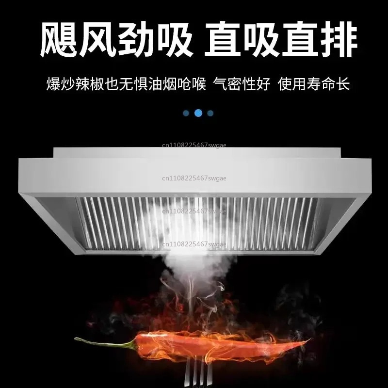 Penghisap Asap Dapur Baja Taha - Commercial Kitchen Hood ulasan dan harga