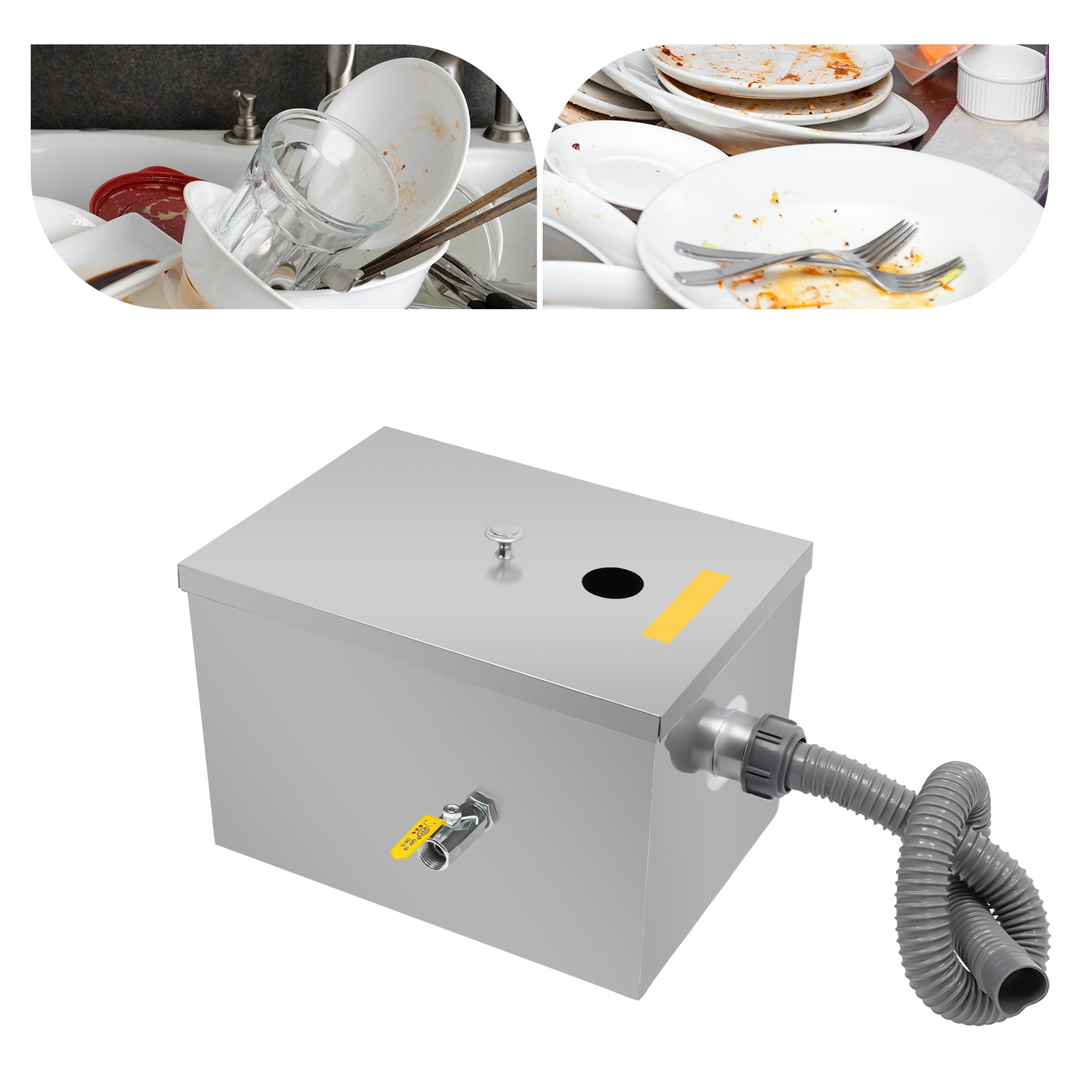 Pipa Drainase + Tutup untuk Da - Commercial Kitchen Grease Interceptor ulasan dan harga