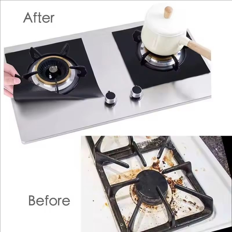2/4/8 Buah Pelindung Kompor Ga - Commercial Kitchen Hood ulasan dan harga