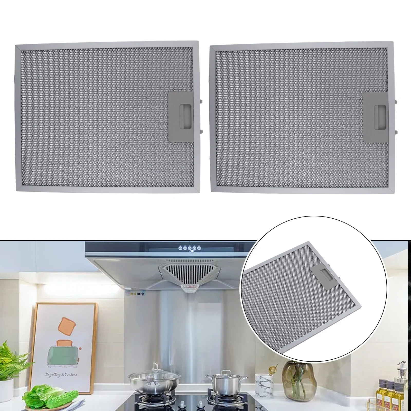 2 buah penyaring ventilasi jar - Commercial Kitchen Hood ulasan dan harga