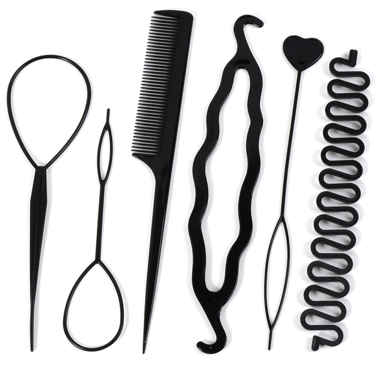 6Pcs/Set Alat Kepang Rambut Aj - Donut Making Machine ulasan dan harga