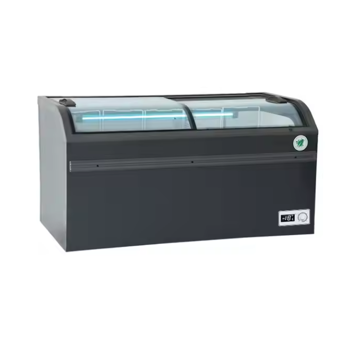 Lemari pendingin freezer displ - Commercial Chest Freezer ulasan dan harga
