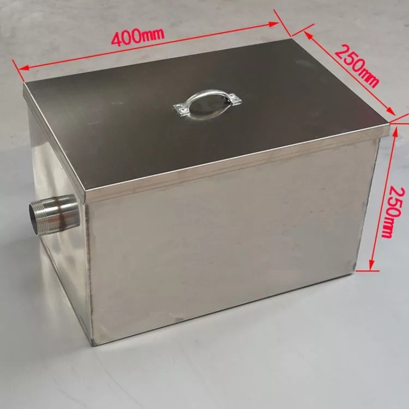 Penyaring Lemak Baja Tahan Kar - Commercial Kitchen Grease Interceptor ulasan dan harga