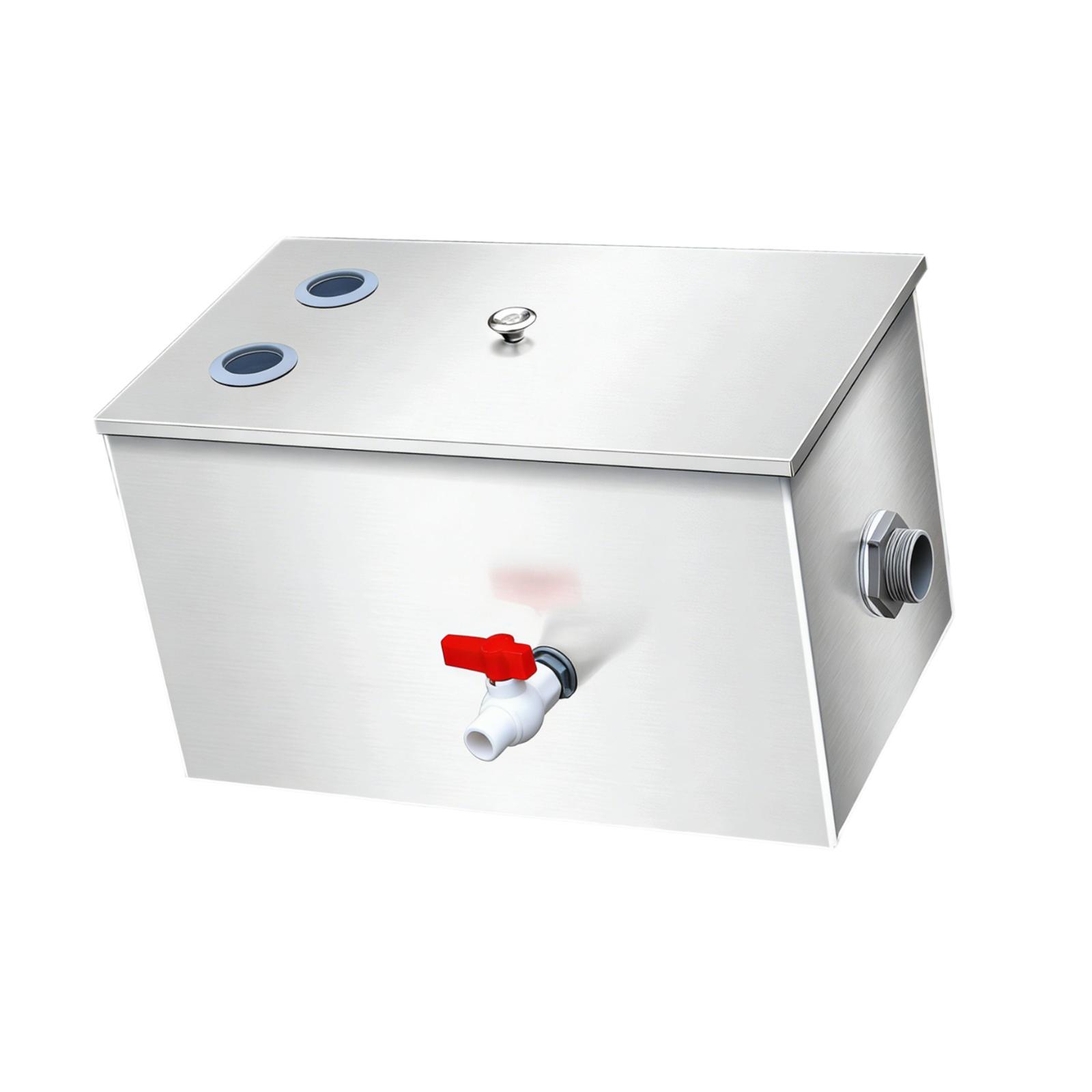 Penangkap Lemak Baja Tahan Kar - Commercial Kitchen Grease Interceptor ulasan dan harga