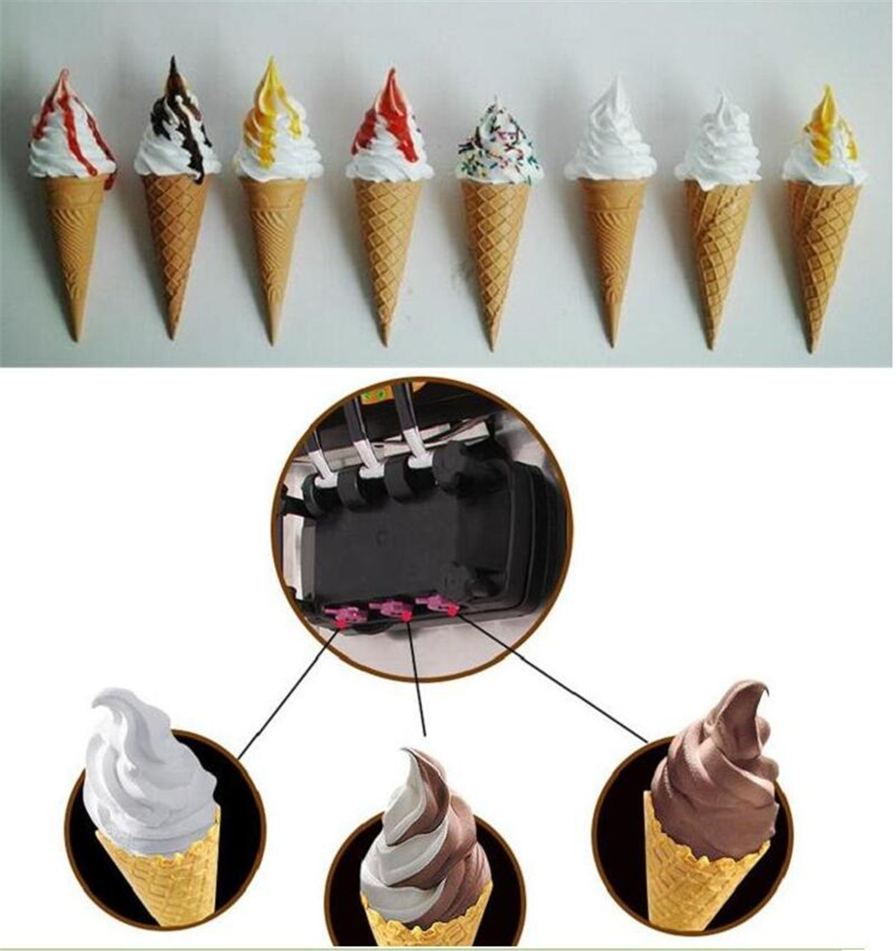 Mesin Pembuat Es Krim 20-22L/j - Soft Serve Ice Cream Machine ulasan dan harga