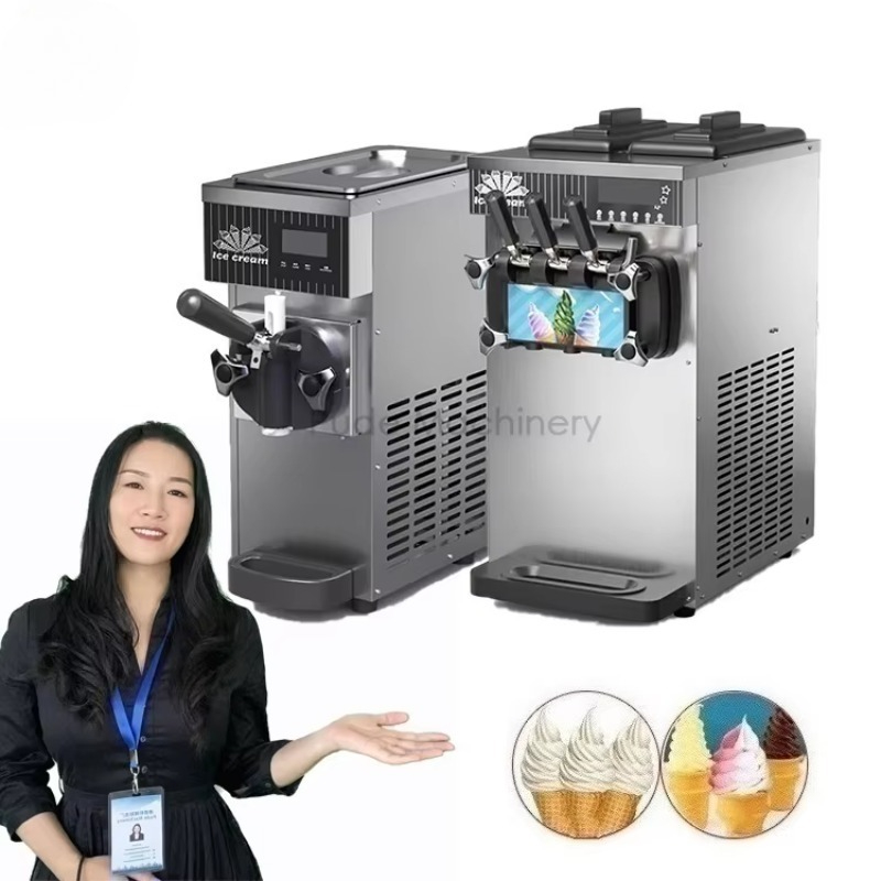 Mesin Pembuat Es Krim Lunak Ko - Soft Serve Ice Cream Machine ulasan dan harga