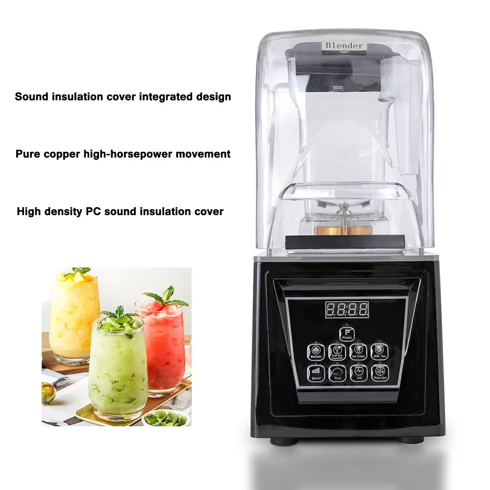XEOLEO Blender Listrik Cerdas  - Commercial Kitchen Wall Covering ulasan dan harga