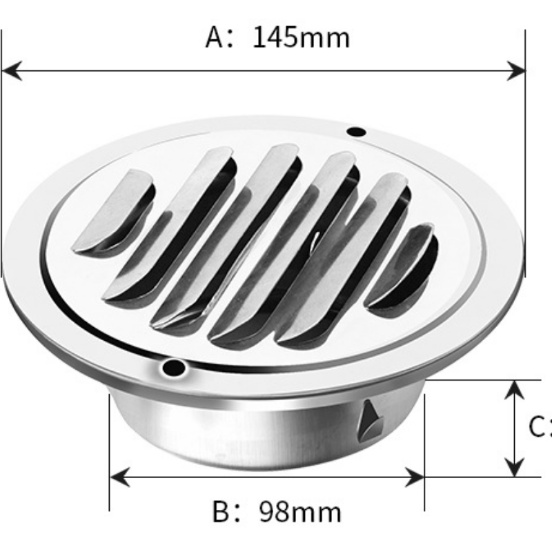 1 Buah Outlet Knalpot Ventilas - Commercial Kitchen Hood ulasan dan harga