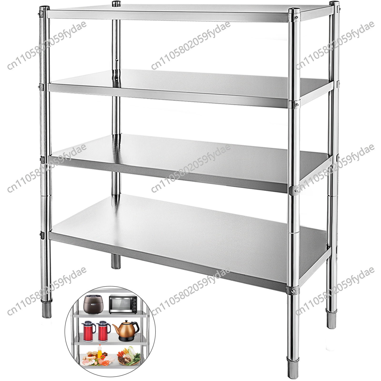 Rak Penyimpanan Komersial 4 Ti - Commercial Kitchen Warehouse ulasan dan harga